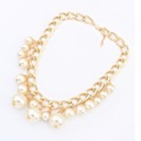 Maki-Boutique Perle Elegante Goldhalskette