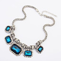 Maki Elegante Gem Frische blaue Halskette