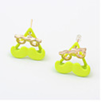 Maki Nette süße Frische Gelbe Ohrring