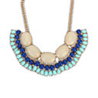 Maki-Süßigkeit-Farben Süße Sector blaue Halskette