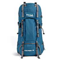 MAKINO 50L Wasserdichte Nylon-Gewebe Wanderrucksack mit Regenschutz