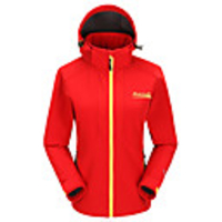 MAKINO Damen Fleece winddicht Insulated Long Sleeve Soft Shell Jacke Camping