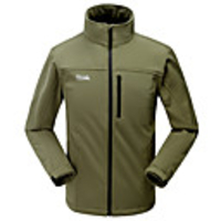 MAKINO Herren Outdoor Atmungsaktive Fleece Soft Shell Jacke Camping