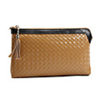 Makko Cowhidecolor Matching Gewebte Muster-Handtaschen (Screen Color)