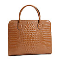 Makko Damen Trendy Krokodil-Leder-Shaped Tote