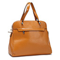 Makko Elegante Ledertasche Gewebt