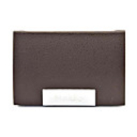 Makko elegante Metall Karte Fall (Kaffee)