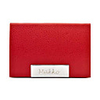 Makko elegante Metall Karte Fall (Red)