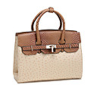 Makko Elegante OL Ostrich Joint Farbe PU Tote