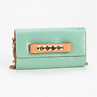 Makko Elegante Pu Clutch-Bag (Blau)