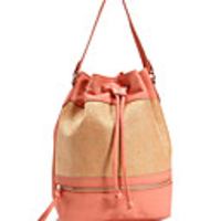 Makko eleganten gesponnenen Bucket Bag