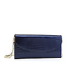 Makko Fashion Genius Leder Solid Color Zipper Wallet / Clutch-Bag