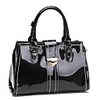Makko Frauen Glossy PU Sewing Tote