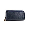 Makko High-Capacity lange Muster Purse (Marine-Blau)