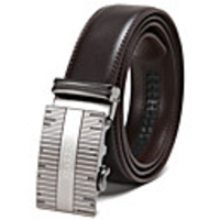 Makko Klassik Kuhfell Automatische Buckle Belt (Kaffee)