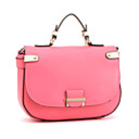 Makko Kuhfell-Farbabstimmung Dual Purpose Bag (Screen Color)