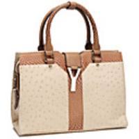 Makko Lässige OL Ostrich Joint Farbe PU Tote