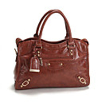 Makko Motorrad-Stil tragbare Tasche (Kaffee)