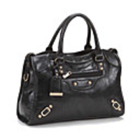 Makko Motorrad-Stil tragbare Tasche (Schwarz)