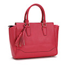 Makko Quasten Kuhfell tragbare Tasche (Fuchsia)