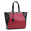 Makko Zahnstocher Stripe Kuhfell Elegance tragbare Tasche (Screen Color)