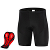 MAKOSHARK Herren Fahrradhosen Sommer Lycra Polyester Fahhrad Kurze Hose Unten Feuchtigkeitsabsorbierend Rasche Trocknung Atmungsaktiv Sport Volltonfarbe Schwarz Bergradfahren Straßenradfahren Lightinthebox