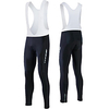 MAKOSHARK Herren Fahrradträgerhosen Sommer Lycra Polyester Fahhrad Hosen Trägerhose / Lange Radhose Mit Trägern Unten Feuchtigkeitsabsorbierend Rasche Trocknung Atmungsaktiv Sport Volltonfarbe Lightinthebox