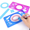 Mal-Spielzeug Spirograph Kunststoff und Metall Handgefertigt Kinder Erwachsene für Geburtstagsgeschenke oder Partyartikel Lightinthebox