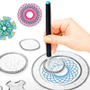 Mal-Spielzeug Zeichentische Spirograph PPABS ABS PC Farbe Handgefertigt Kinder Alles für Geburtstagsgeschenke oder Partyartikel Lightinthebox