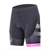 Malciklo Damen Fahrradhosen Sommer Polyester Fahhrad Kurze Hose Hosen Gepolsterte Shorts / Gämse Atmungsaktiv Sport Solide Schwarz / Rrot Bergradfahren Straßenradfahren Bekleidung Fahrradbekleidung Lightinthebox