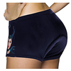 Malciklo Damen Fahrradunterwäsche Elasthan Fahhrad Unterwäsche Shorts / Undershort Gepolsterte Shorts Unten Atmungsaktiv 3D Pad Rasche Trocknung Sport Tier Blumen Pflanzen Schwarz / Rrot / schwarz Lightinthebox