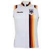 Malciklo Damen Herren Unisex Ärmellos Fahrradweste Sommer Polyester Weiß Fahhrad Weste / Fahrradweste Trikot / Radtrikot Oberteile Bergradfahren Straßenradfahren Rasche Trocknung Wasserdichter Lightinthebox
