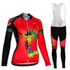 Malciklo Damen Langarm Fahrradtrikot mit Trägerhosen Fahrradtrikot Winter Sommer Lycra Polyester Weiß Gelb Schwarz Zebra Übergrössen Fahhrad Trikot / Radtrikot Rasche Trocknung Atmungsaktiv Lightinthebox