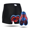 malciklo herren radunterwäsche bike under shorts gefütterte shorts / polster atmungsaktiv schnell trocknend anatomisches design sport polyester elastan schwarz / gelb / schwarz bekleidung fahrradbekleidung Lightinthebox