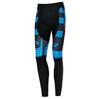 Malciklo Herrn Fahrradhosen Polyester Fahhrad Hosen / Regenhose Unten Atmungsaktiv Sport Blau und Schwarz Bergradfahren Straßenradfahren Bekleidung Fahrradbekleidung / Mikro-elastisch Lightinthebox