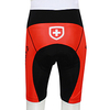 Malciklo Herrn Fahrradträgerhosen Polyester Rot schwarz Switzerland Champion Nationalflagge Fahhrad Shorts / Laufshorts Unten Bergradfahren Straßenradfahren Atmungsaktiv Reflexstreiffen Sport Lightinthebox