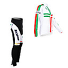 Malciklo Herrn Langarm
Fahrradtrikots mit
Fahrradhosen Winter Vlies
Polyester Weiss / schwarz
Portugal Champion
Nationalflagge Fahhrad
Sportkleidung Bergradfahren
Straßenradfahren warm halten
Fleece
