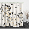 Malerei Löwenzahn Digitaldruck wasserdichten Stoff Duschvorhang für Badezimmer Wohnkultur bedeckt Badewanne Vorhänge Liner enthält mit Haken Lightinthebox