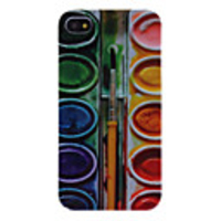 Malkasten Pattern Hard Case für iPhone 4/4S