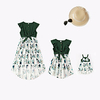Mama und ich Familie passende Outfits grenzüberschreitend neue Eltern Kind tragen langen Rock Print langen Rock Mutter Tochter Baby nach Hause Familie Familie tragen Lightinthebox