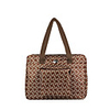 MAMIBAG Casual-Mode Multi-Funktions-Blumendruck Tasche (Kaffee)