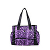 MAMIBAG Casual-Mode Multi-Funktions-Blumendruck Tasche (Purple)
