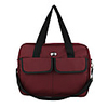 MAMIBAG Casual-Mode Multi-Funktions-Solid Color-Tasche (Dark Red)