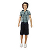 Man Barbie-Puppe Grün Shirt Bequem Kostüm
