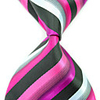 Man Fashion Stilvolle Oblique Stripes Gewebte Krawatte Krawatte