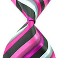 Man Fashion Stilvolle Oblique Stripes Gewebte Krawatte Krawatte