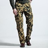 Man Komfortable Camouflage Overalls