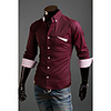 Man Langarm-Fashion Cotton Shirts