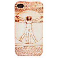 Man Pattern Hard Case für iPhone 4/4S