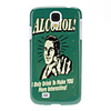 Man Pattern IMD Hard Case für Samsung Galaxy i9500 S4